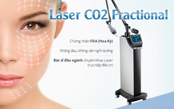 điều trị sẹo bằng laser co2