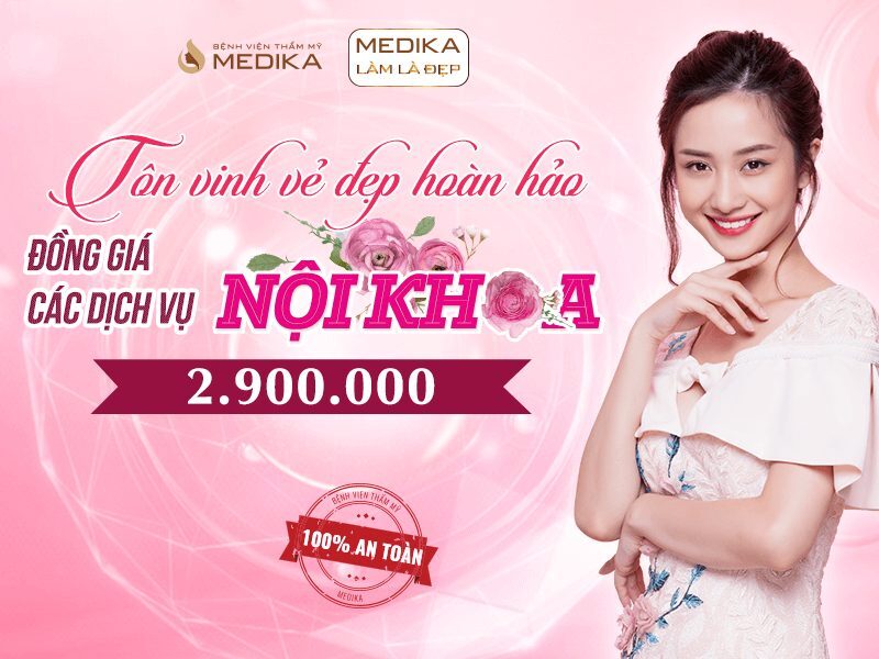 Ưu đãi 2-9 tôn vinh vẻ đẹp nội khoa đồng giá các dịch vụ 2.900.000 đồng