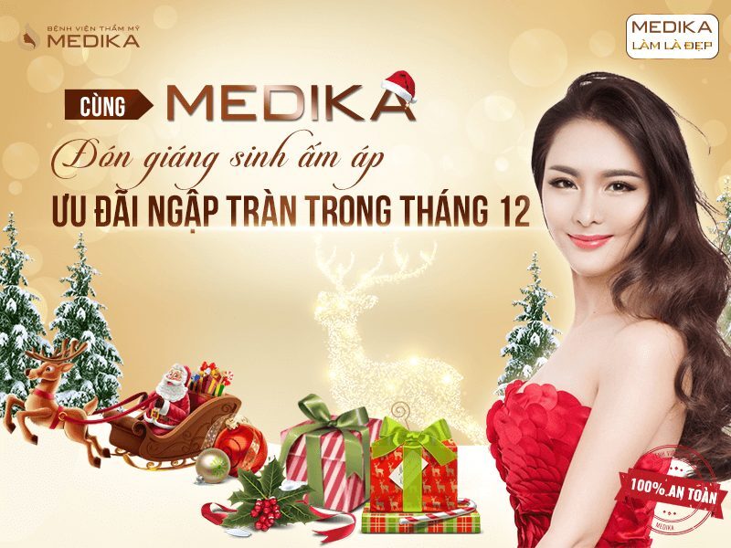 Cùng MEDIKA đón giáng sinh ấm áp Bệnh viện thẩm mỹ MEDIKA