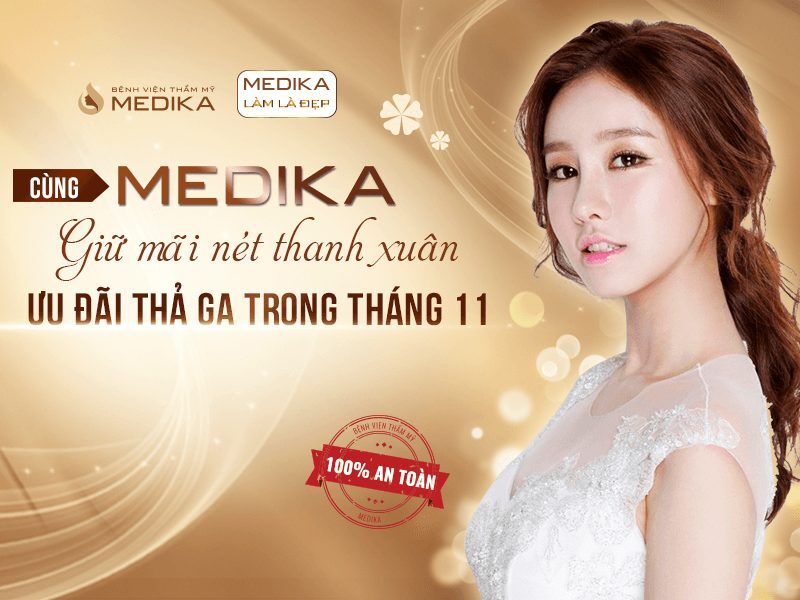 Cùng MEDIKA giữ mãi nét xuân ưu đãi thả ga trong tháng 11