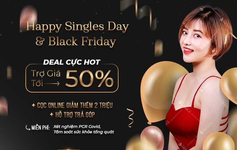 Happy Singles Day & Black Friday - Bùng nổ ưu đãi